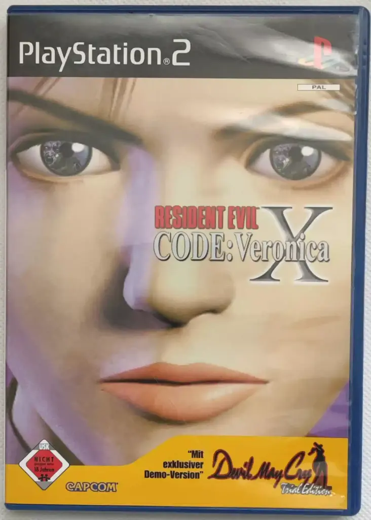 Resident Evil Code Veronica X Playstation 2
