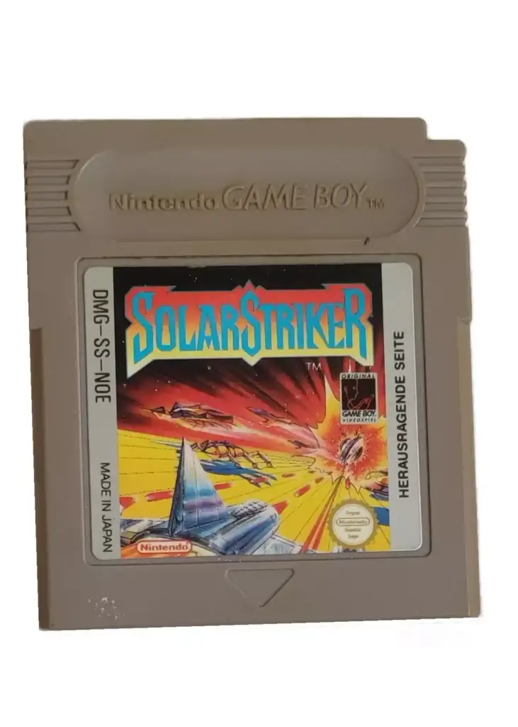 Solar Strikers Nintendo Game Boy