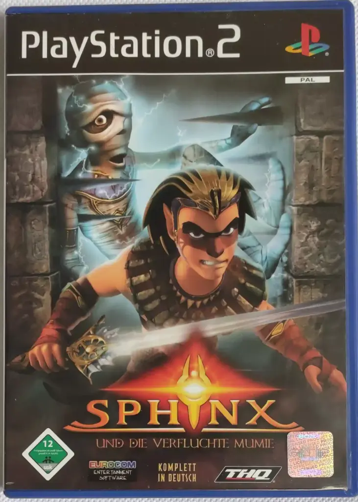 Sphinx und die verfluchte Mumie Playstation 2