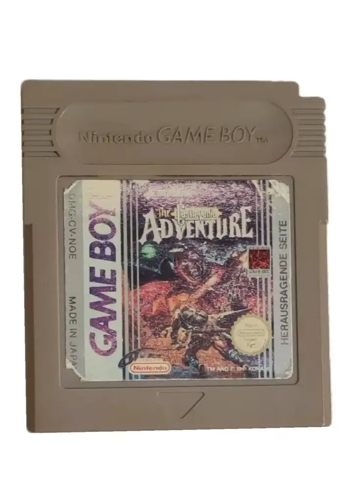 The Castlevania Adventure Nintendo Game Boy