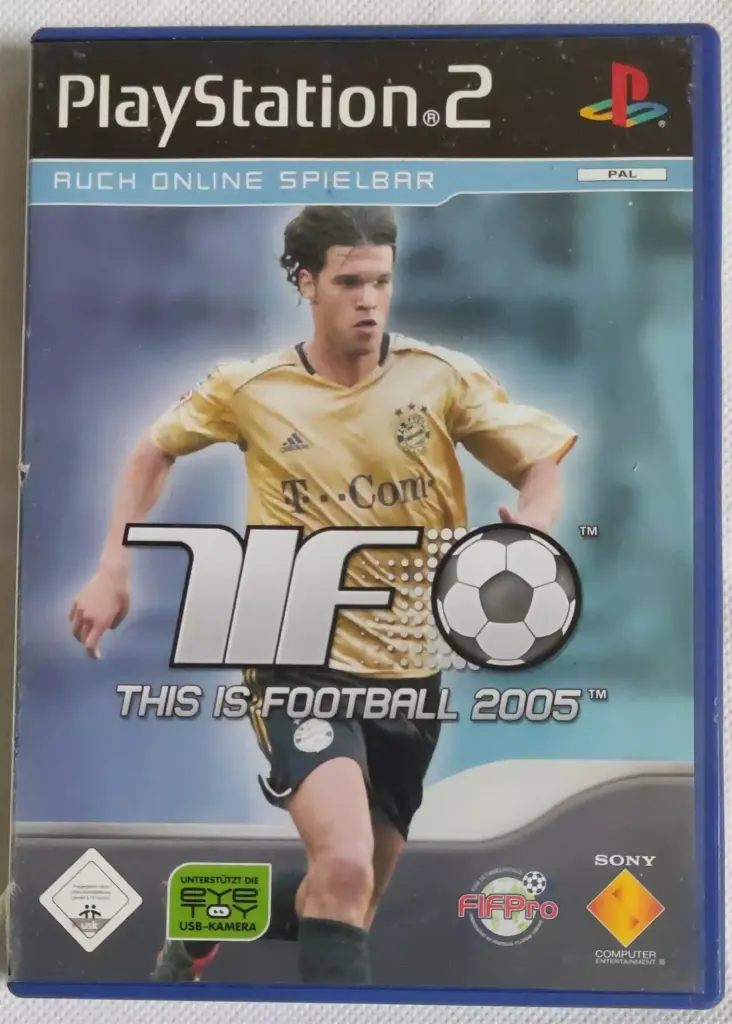 This is Football 2005 TIF Playstation 2