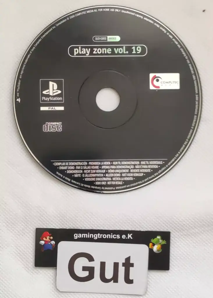 Demo play zone vol. 19 Sony Playstation 1