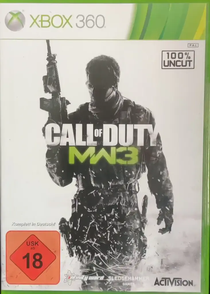 Call of Duty Modern Warfare 3 MW3 Xbox 360