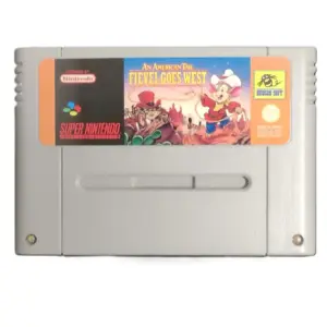 Fievel goes West SNES Super Nintendo