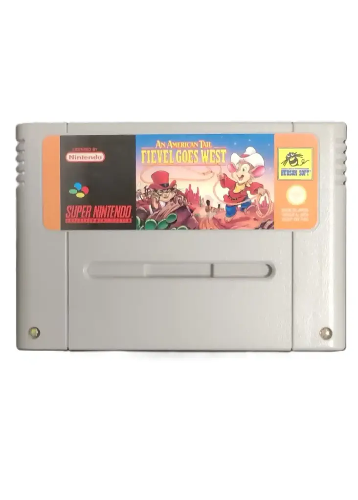 Fievel goes West SNES Super Nintendo