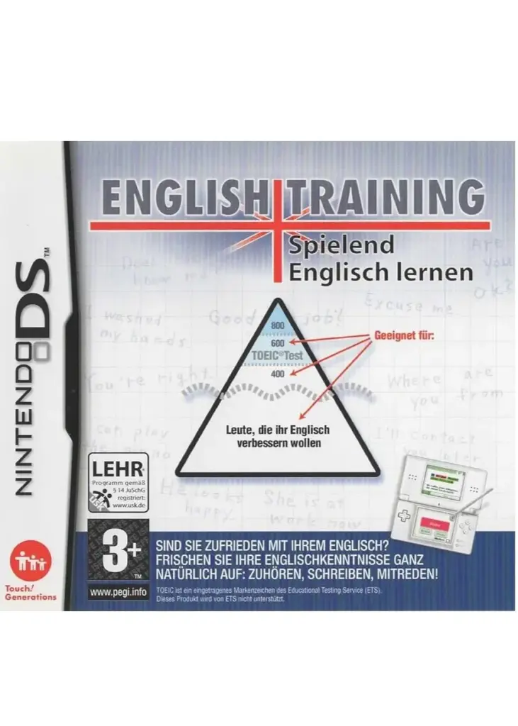 English Training Spielend Englisch lernen Nintendo DS