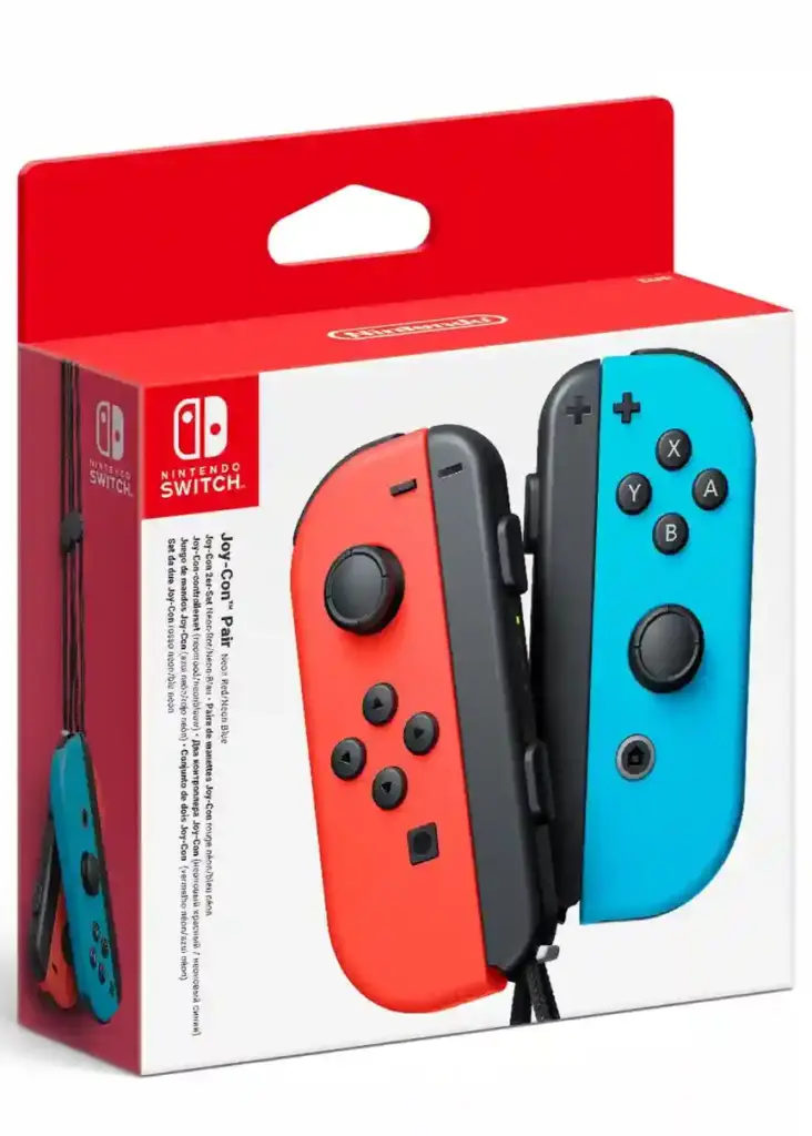 Nintendo Joy-Con 2er-Set Neon-Rot / Neon-Blau