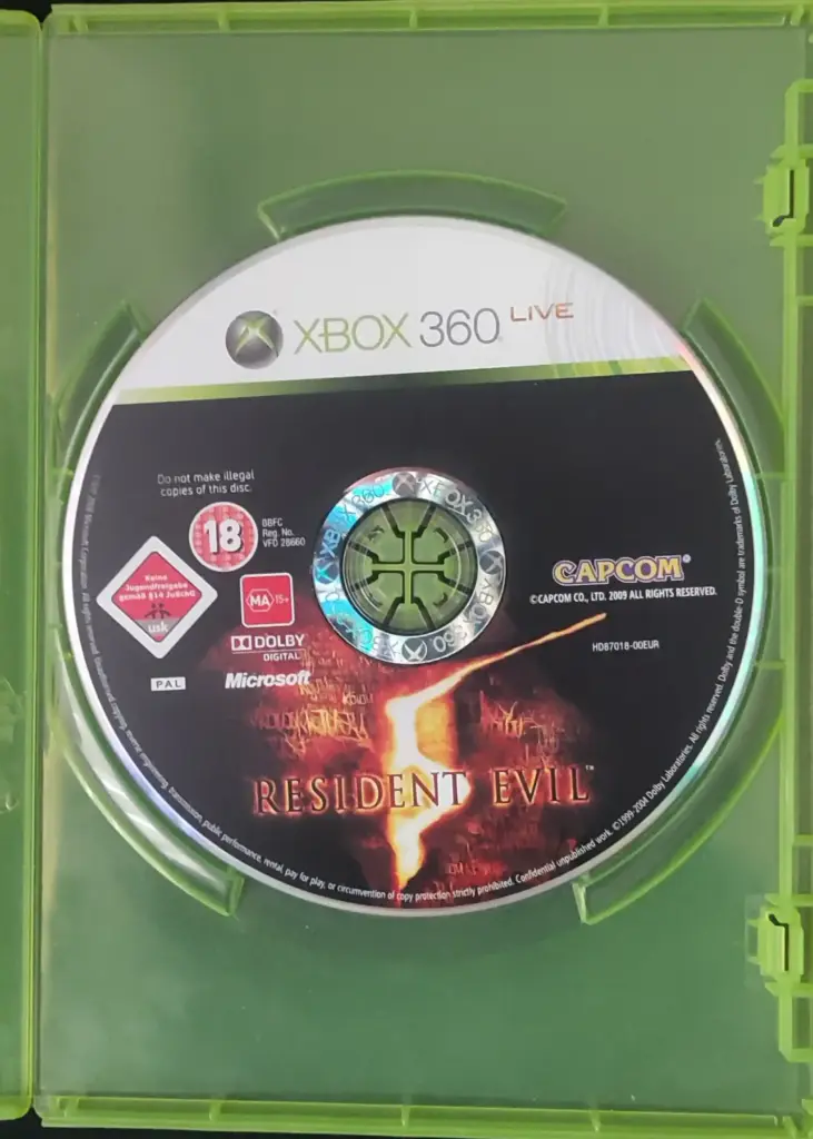 Resident Evil 5 Microsoft Xbox 360
