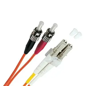 ST-LC LWL Anschlusskabel ST-Stecker zu LC-Stecker Duplex-Anschlusskabel