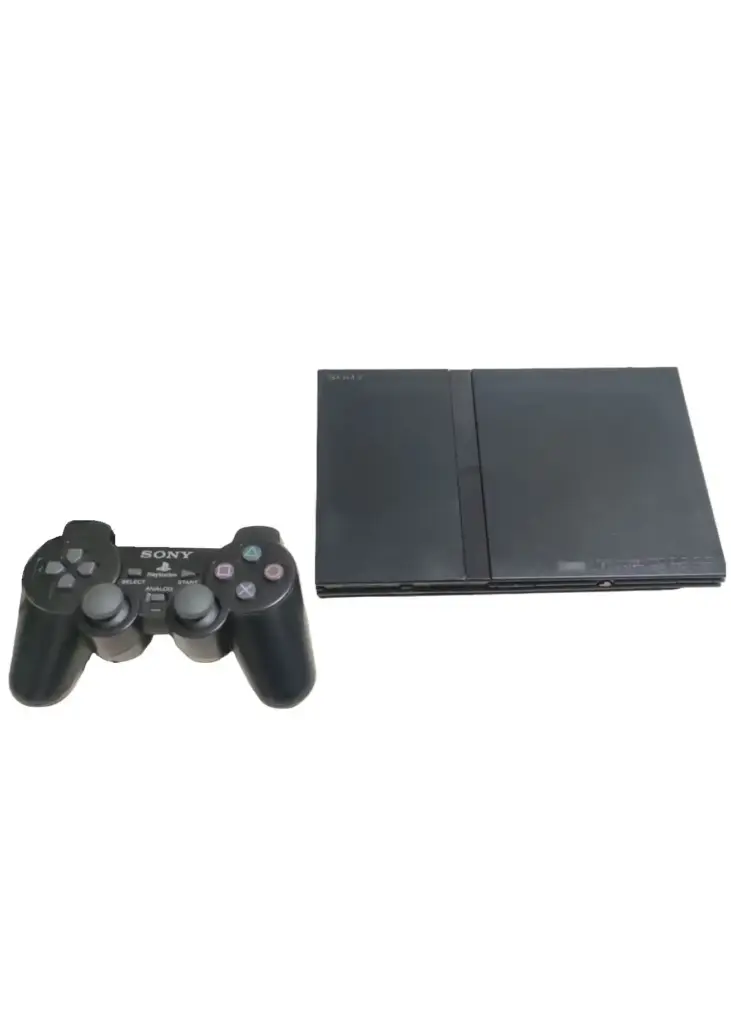 Sony Playstation 2 Slim Konsole Schwarz