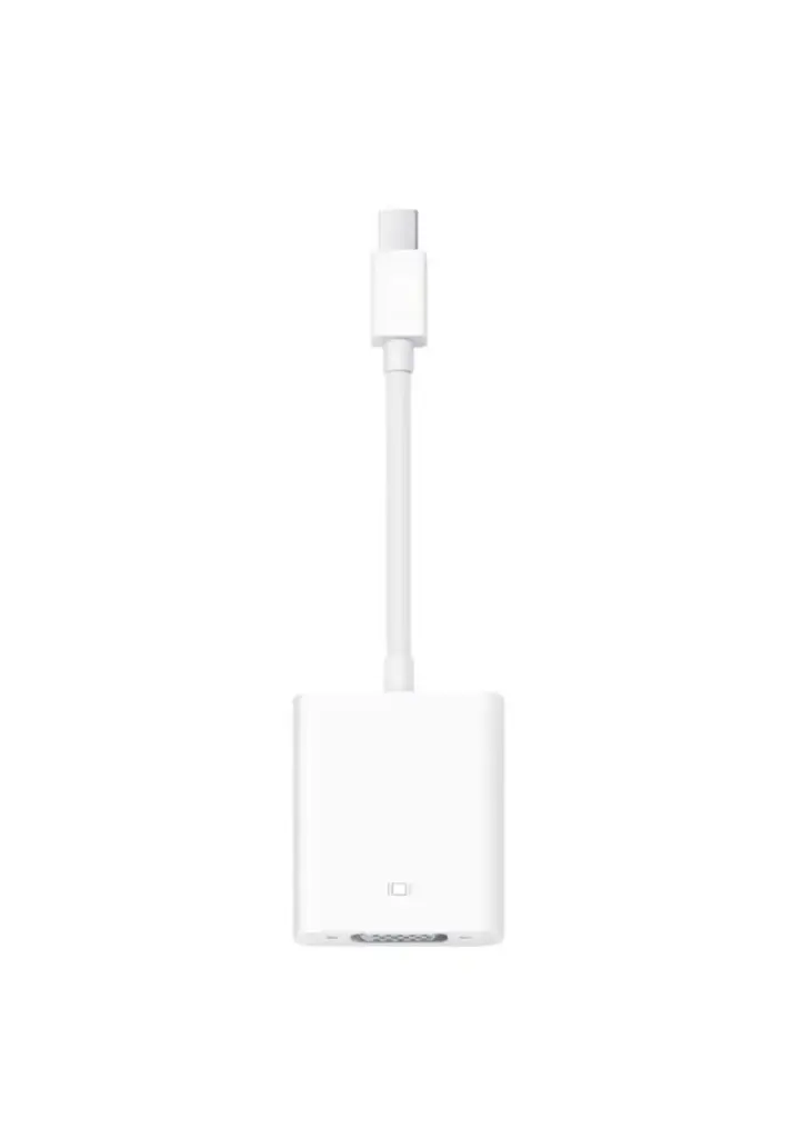 Mini DisplayPort auf VGA Adapter weiss