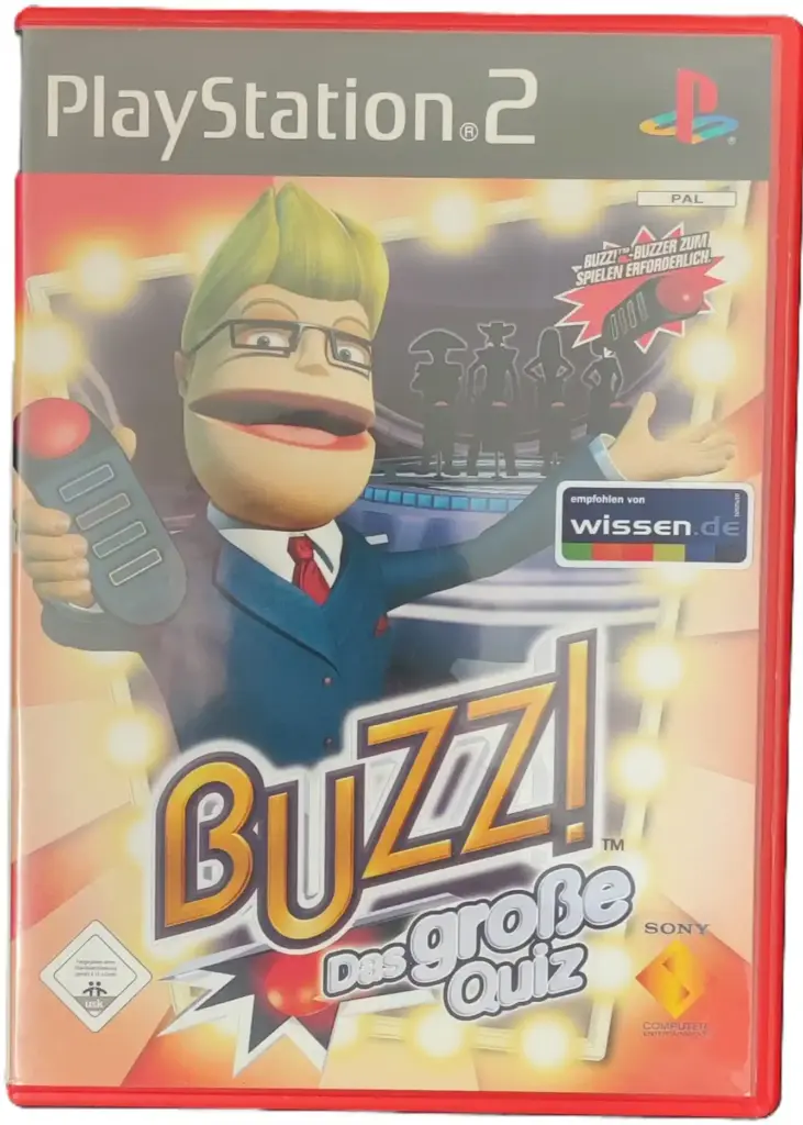 Buzz Das Große Quiz Sony Playstation 2