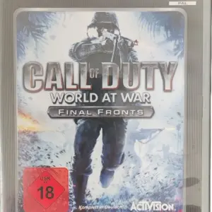 Call of Duty World at War Final Fronts PS 2