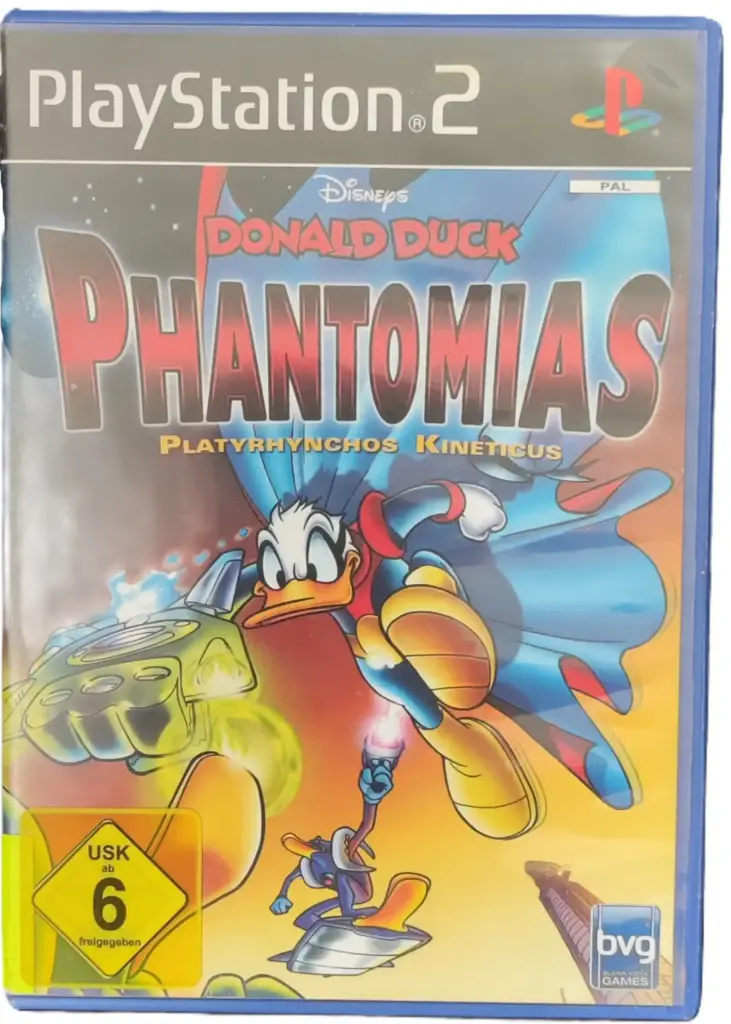 Donald Duck Phantomias Sony Playstation 2