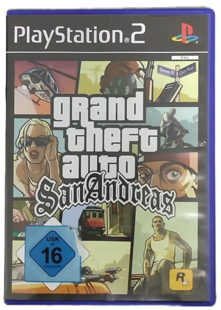 Grand Theft Auto San Andreas Sony Playstation 2