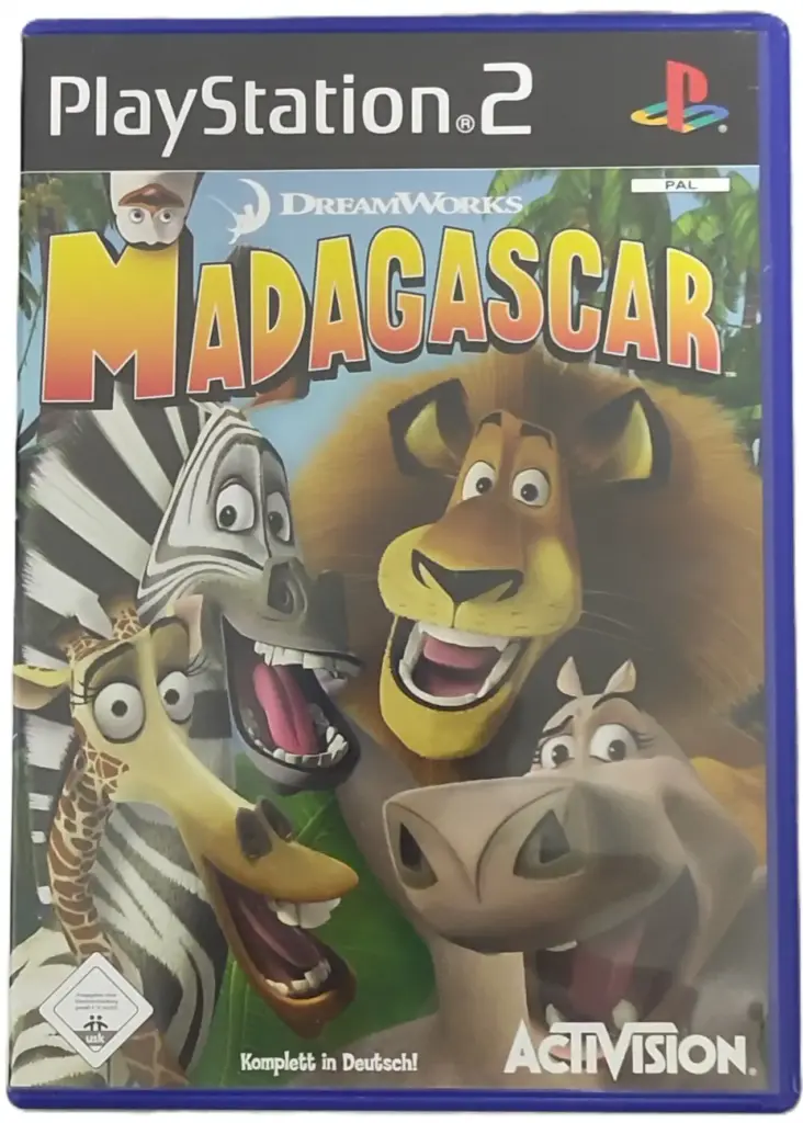 Madagascar PS2 Sony Playstation 2