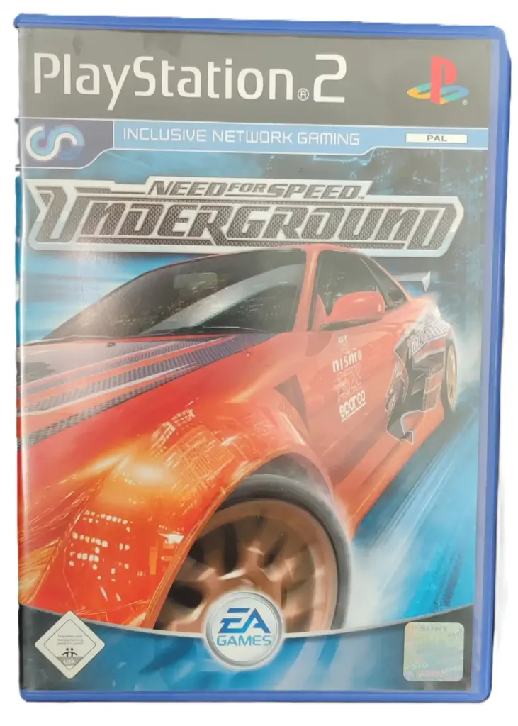 Need for Speed Underground Playstation 2