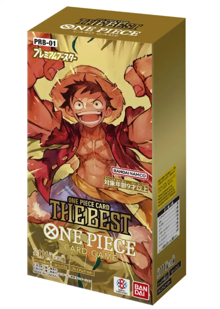 One Piece Booster Display The Best PRB-01 JP