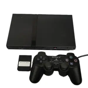 Sony Playstation 2 Slim Konsole Schwarz