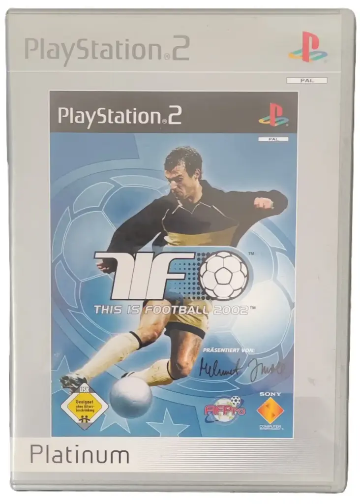 TIF 2002 This Is Football Sony Playstation 2