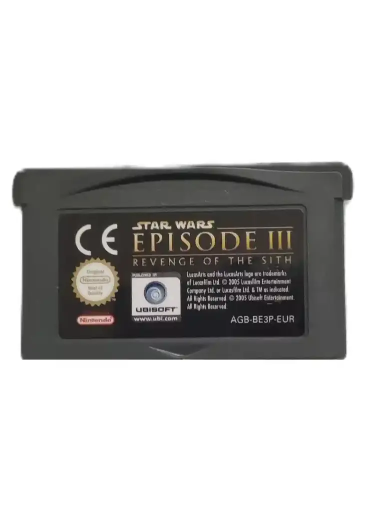 Star Wars Episode III 3 Gameboy Advance
