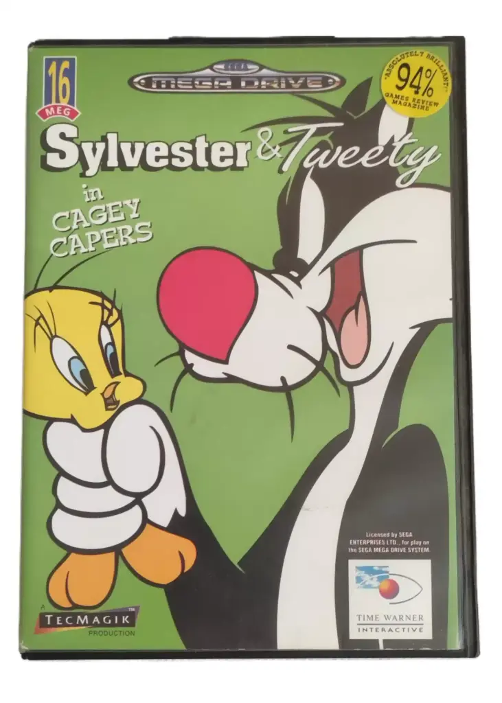 Sylvester and Tweety in Cagey Capers Sega