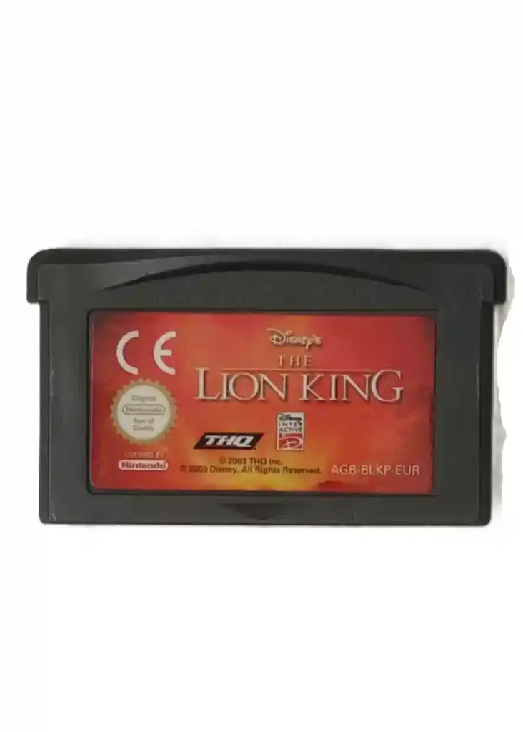 The Lion King Game Boy Gameboy Advance