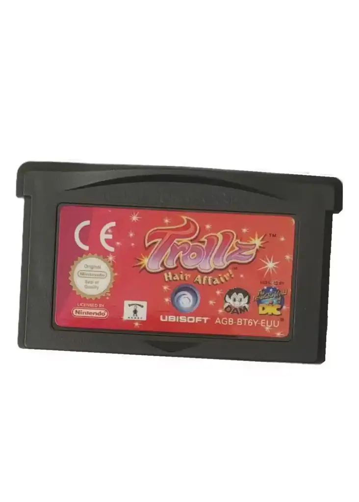 Trollz Hair Affair Game Boy Gameboy Advance
