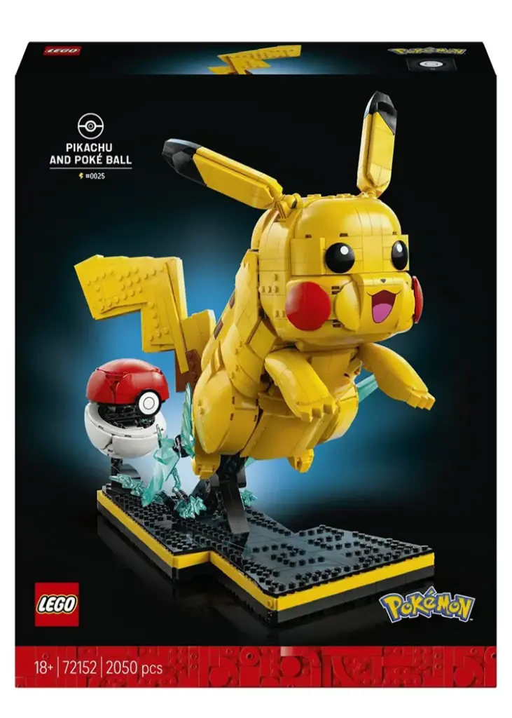 Pokemon LEGO 72152 Pokémon Pikachu