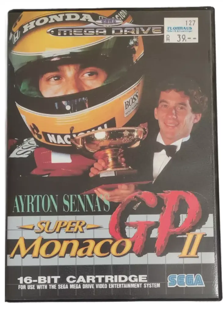 Ayrton Senna’s SUPER Monaco GP II Sega