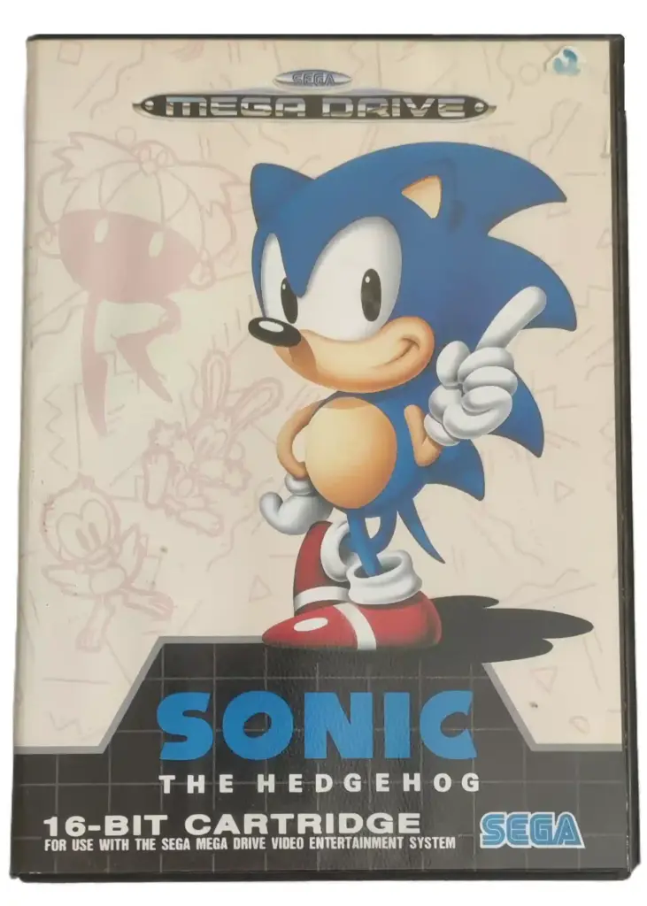 Sonic the Hedgehog 1 Sega Mega