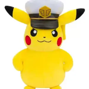 Pokemon Pl&uuml;sch Captain Pikachu 20 CM