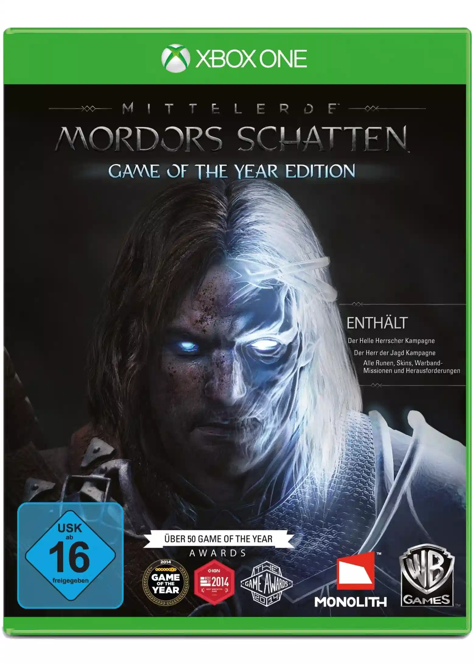 Mittelerde Mordors Schatten GOTY Xbox One – Gebraucht