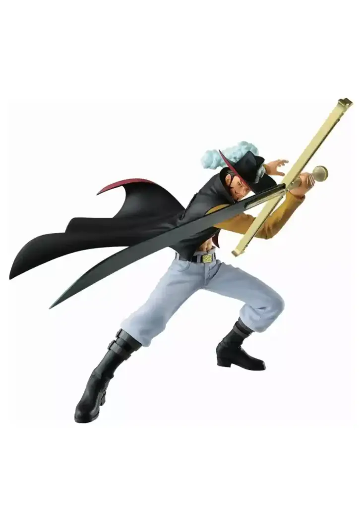 One Piece Battle Record Dracule Mihawk Figur 13 cm