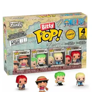 One Piece Funko Bitty POP! 4 Pack Blister