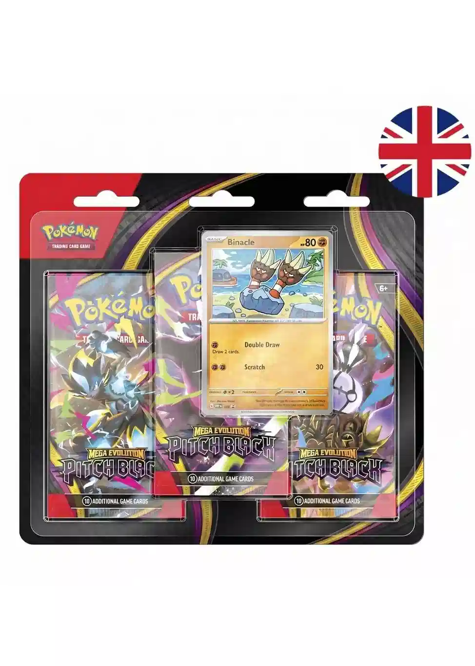 Pokemon Mega Evolution Pitch Black Blister