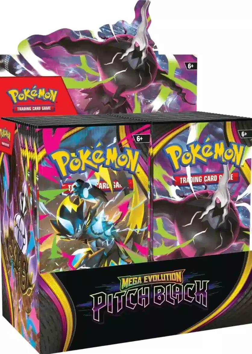 Pokemon Mega Evolution Pitch Black Display 36