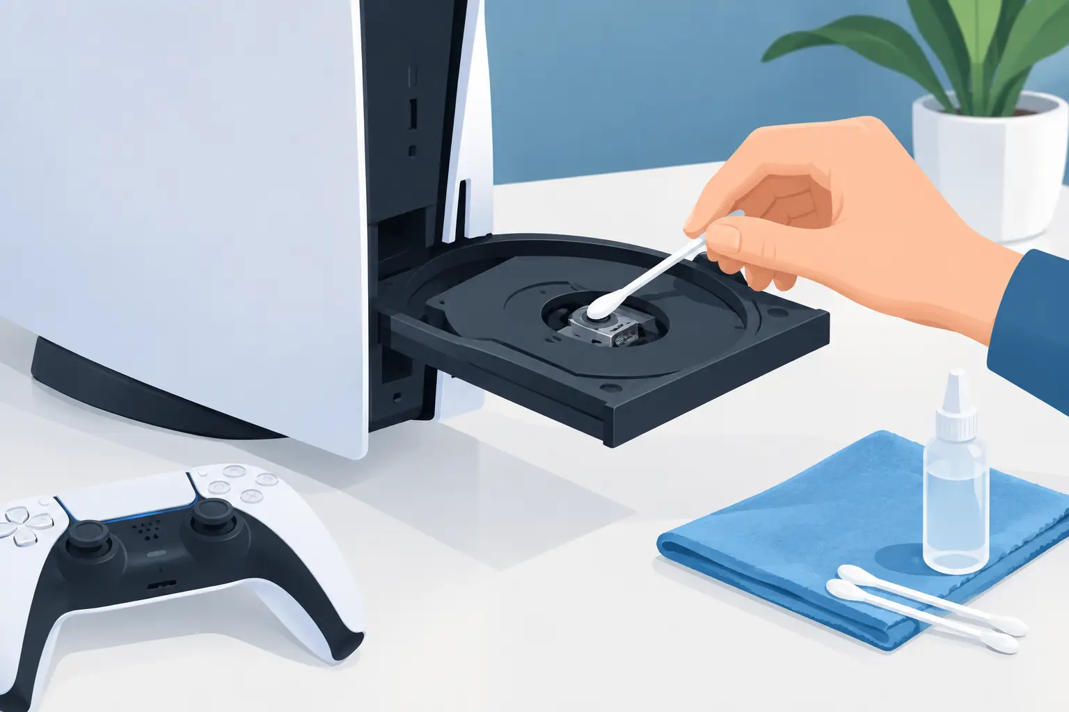DVD-Laufwerk der Konsole reinigen: So geht’s
