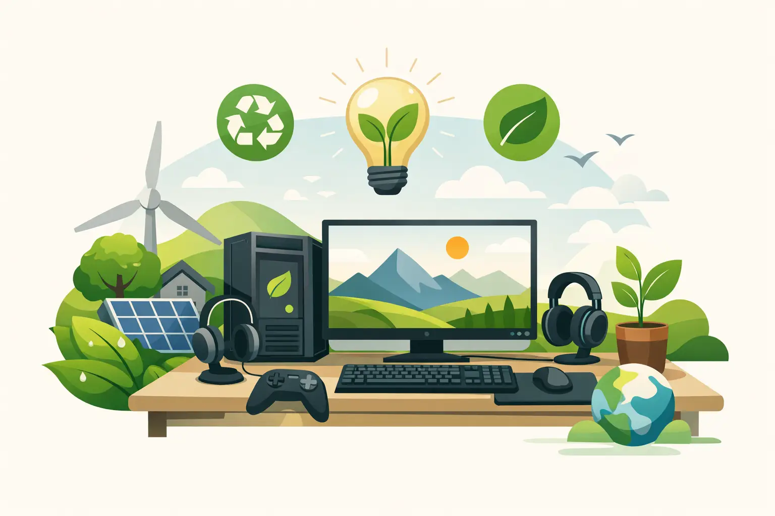 Gaming Nachhaltigkeit für ein langlebiges Setup