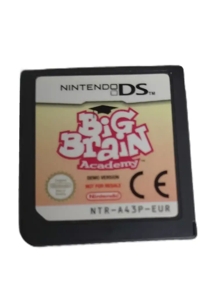 Big Brain Demo Version Nintendo DS