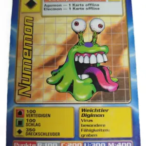 Digimon Karte Numemon Bo-63 1999