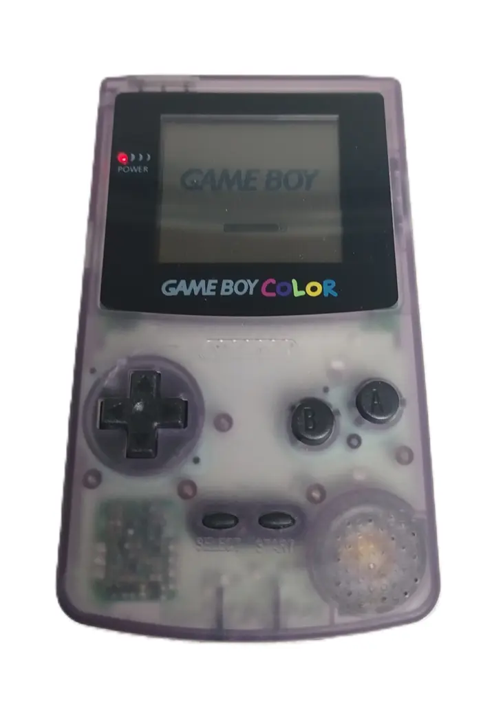 Nintendo Gameboy Color Clear Atomic Purple