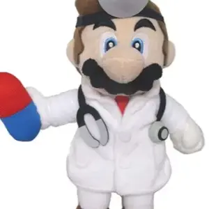 Nintendo Mario Doktor Pl&uuml;sch 24cm